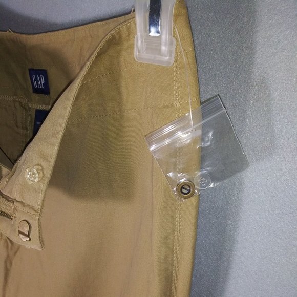 Gap Cotton Pants With Zippered Ankles Women's Size 6 - Picture 7 of 10